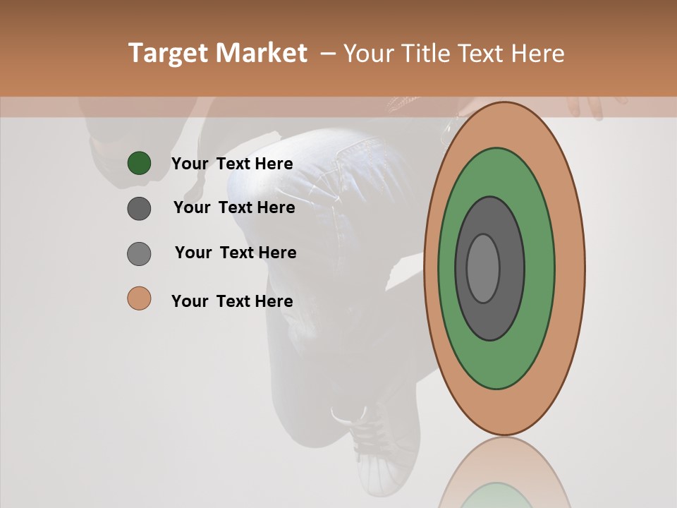 Break Dance Elegance Stunt PowerPoint Template