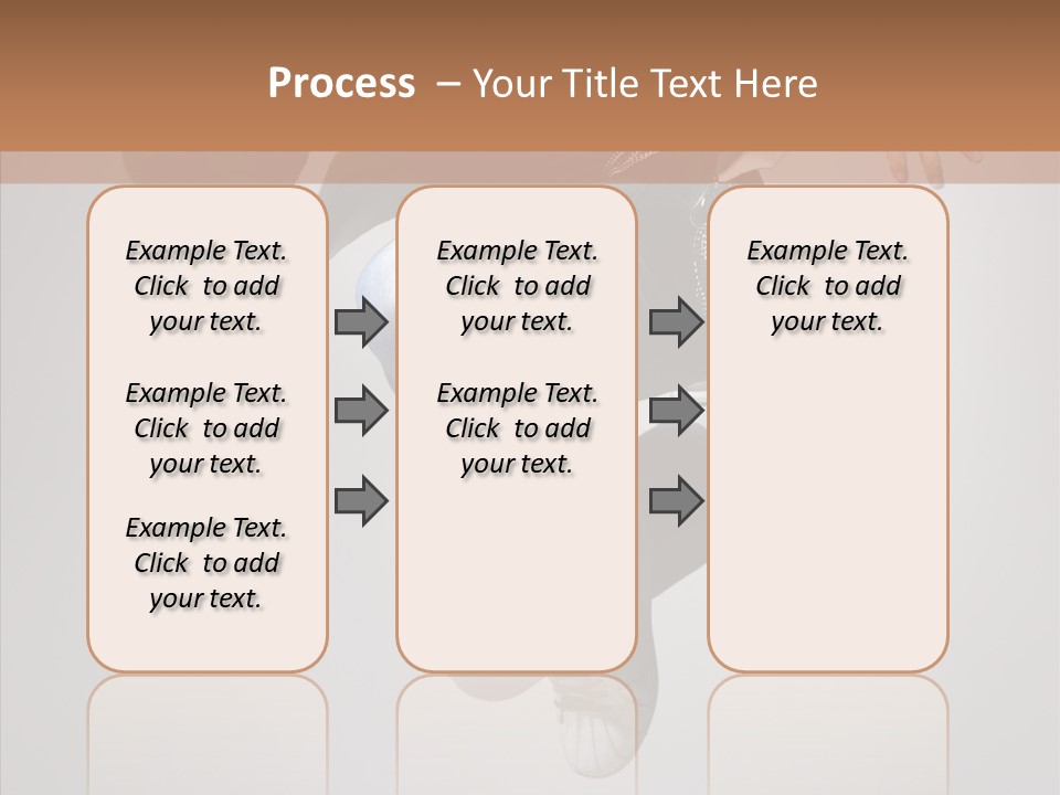 Break Dance Elegance Stunt PowerPoint Template