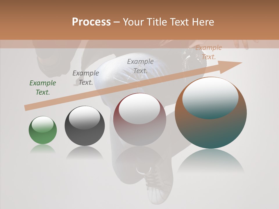 Break Dance Elegance Stunt PowerPoint Template