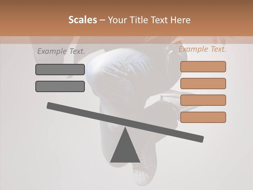 Break Dance Elegance Stunt PowerPoint Template