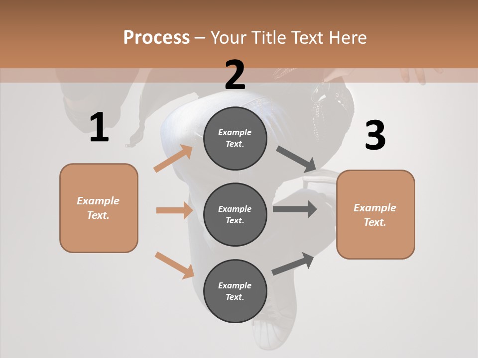 Break Dance Elegance Stunt PowerPoint Template