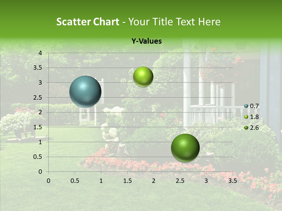 Garden Outside Planter PowerPoint Template