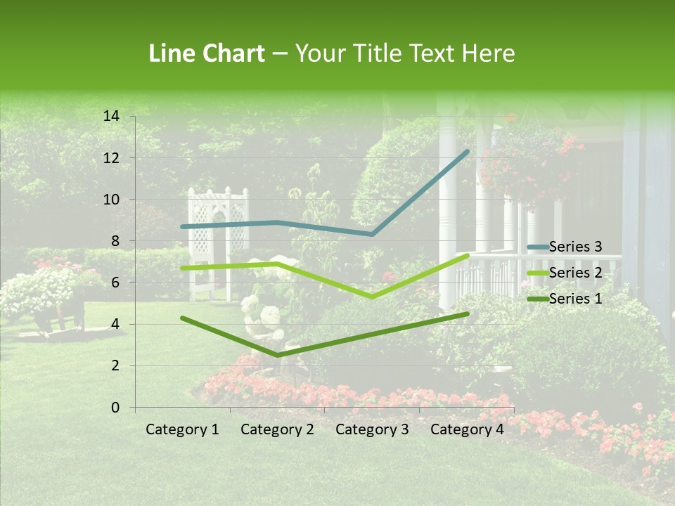 Garden Outside Planter PowerPoint Template