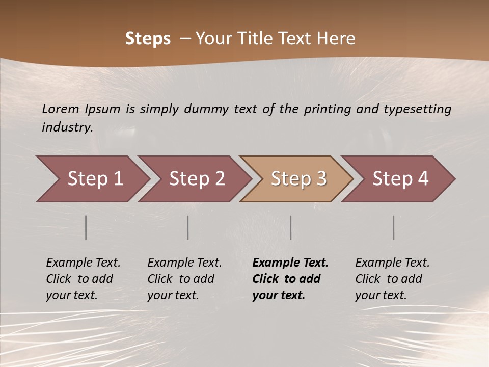 Stare Attention Space PowerPoint Template