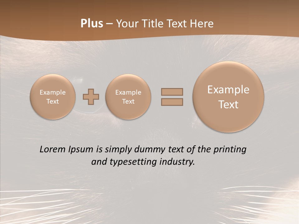 Stare Attention Space PowerPoint Template