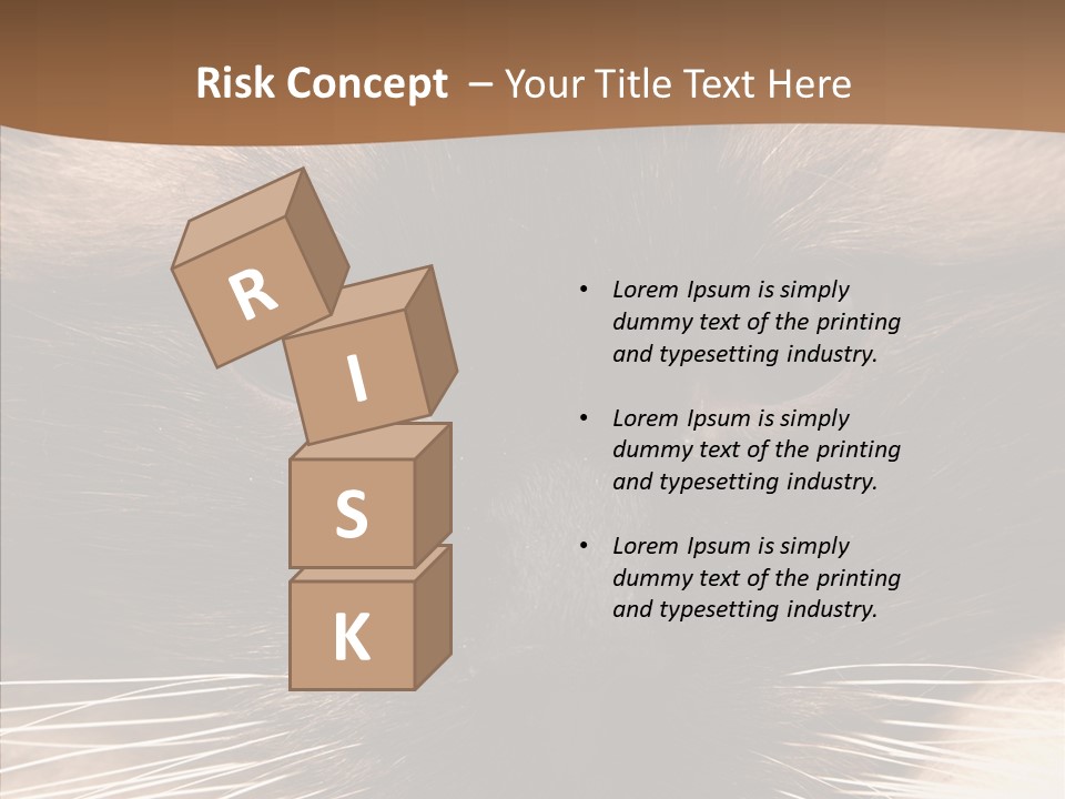 Stare Attention Space PowerPoint Template