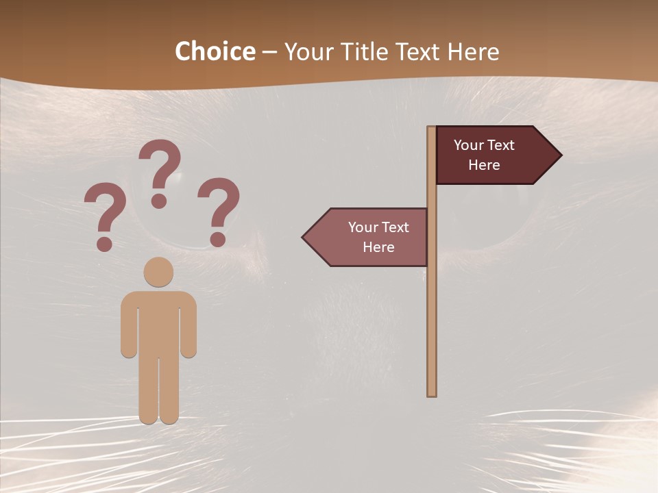 Stare Attention Space PowerPoint Template