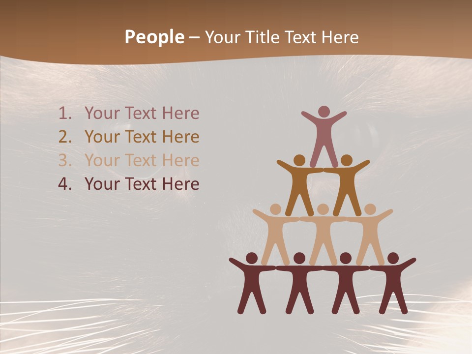 Stare Attention Space PowerPoint Template