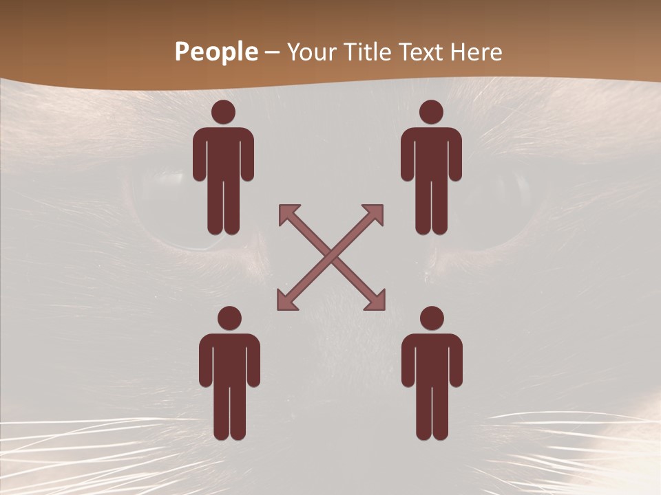 Stare Attention Space PowerPoint Template