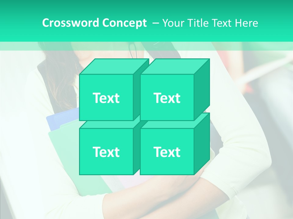 Guy Brunette Woman PowerPoint Template