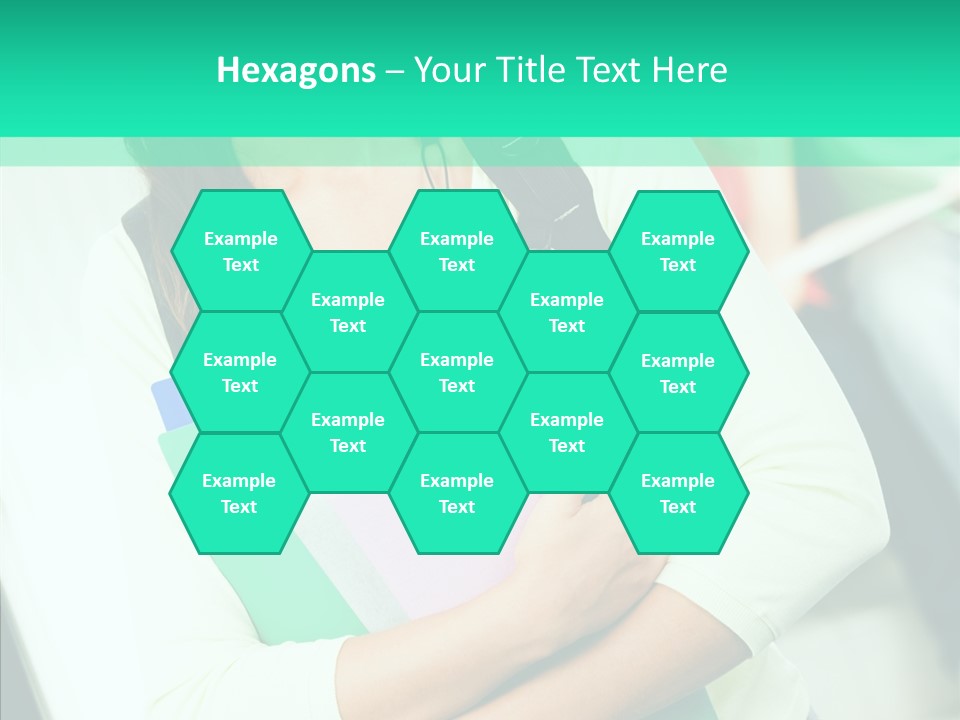 Guy Brunette Woman PowerPoint Template