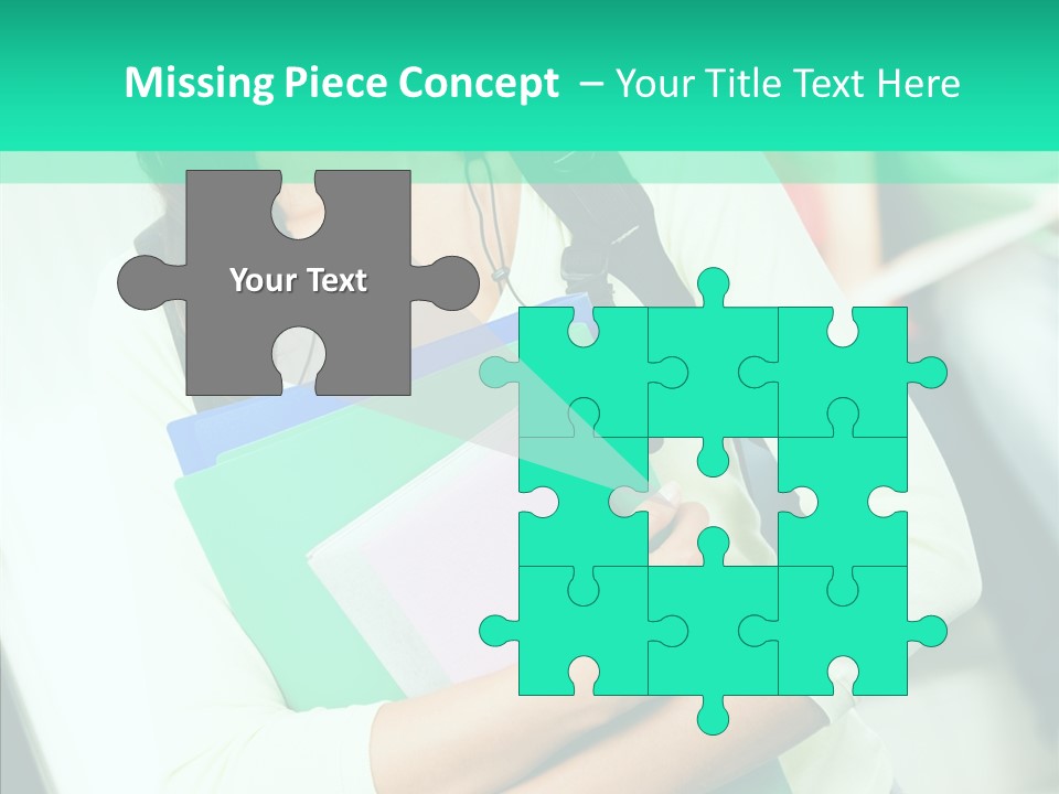 Guy Brunette Woman PowerPoint Template