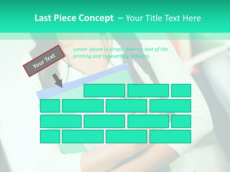 Guy Brunette Woman PowerPoint Template