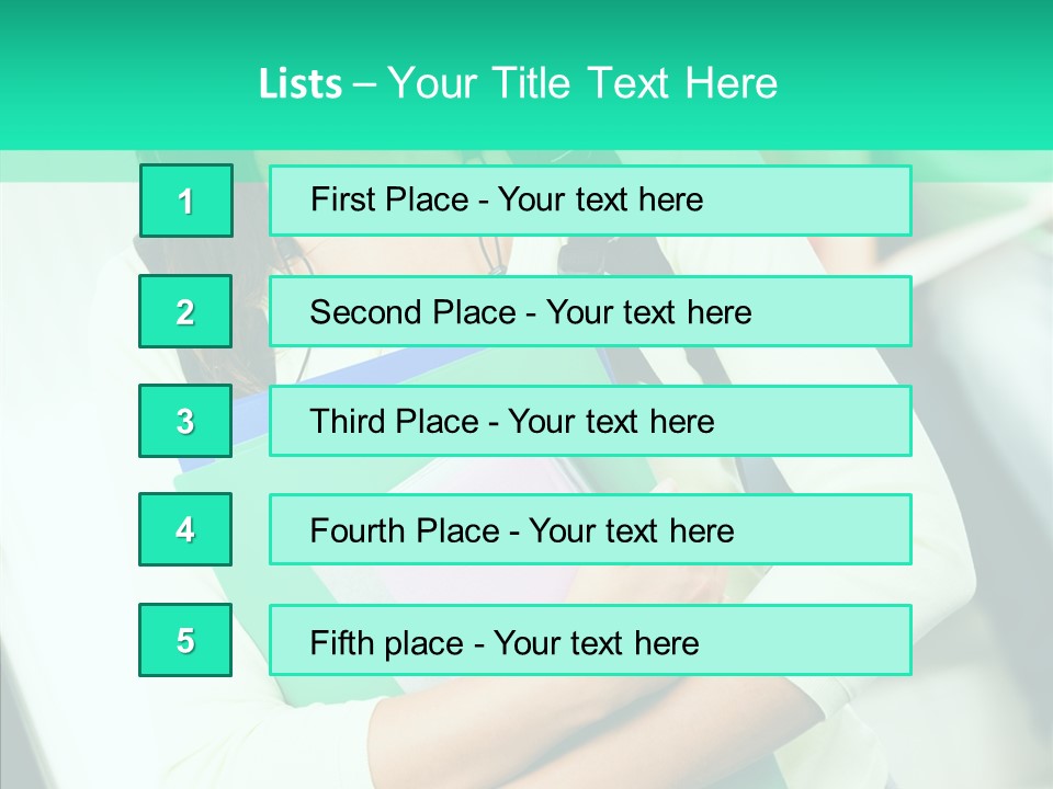 Guy Brunette Woman PowerPoint Template