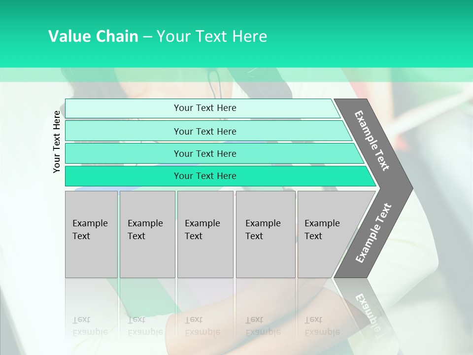 Guy Brunette Woman PowerPoint Template