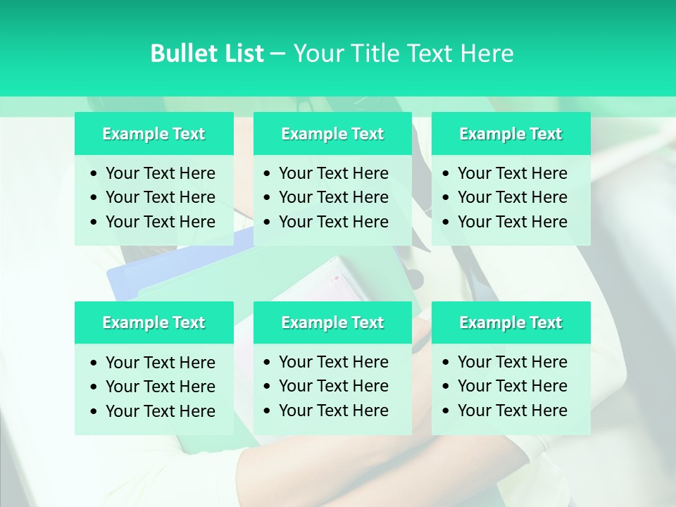 Guy Brunette Woman PowerPoint Template