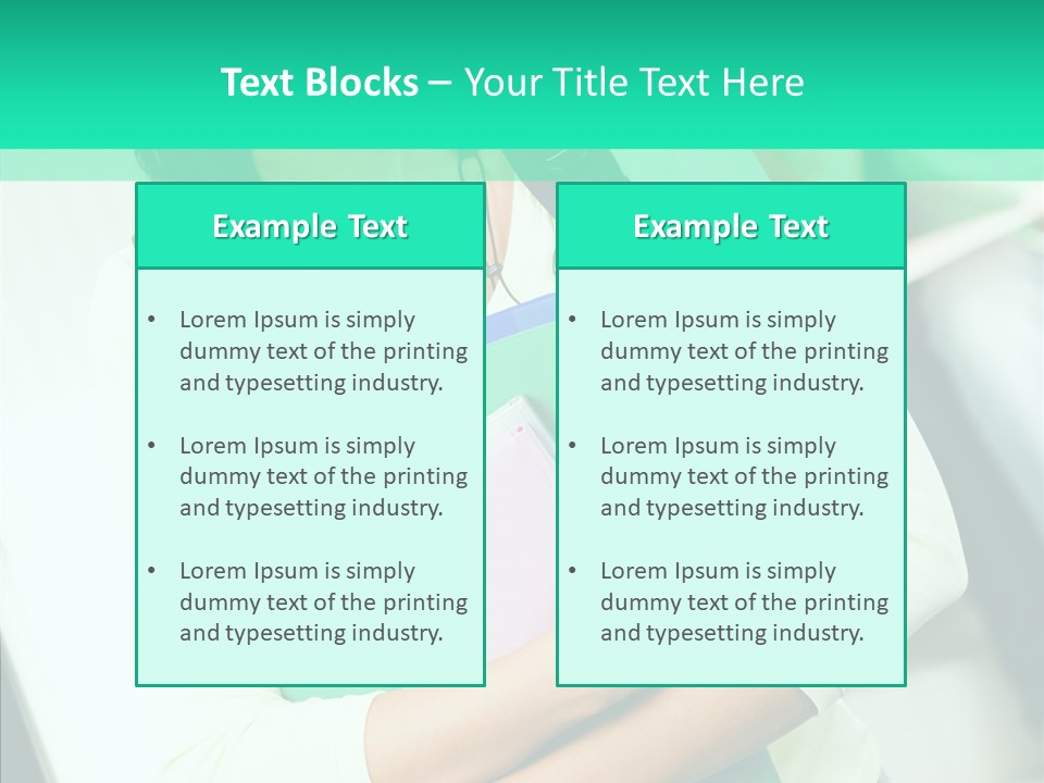 Guy Brunette Woman PowerPoint Template