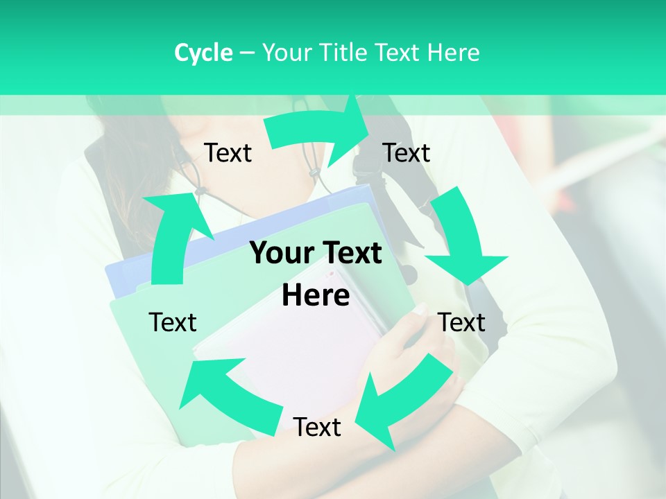 Guy Brunette Woman PowerPoint Template