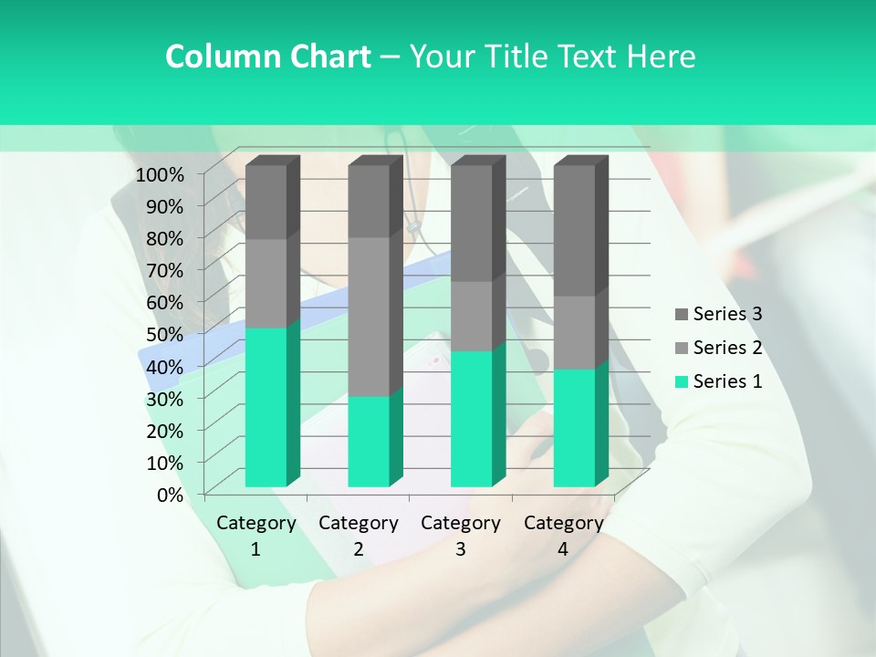 Guy Brunette Woman PowerPoint Template