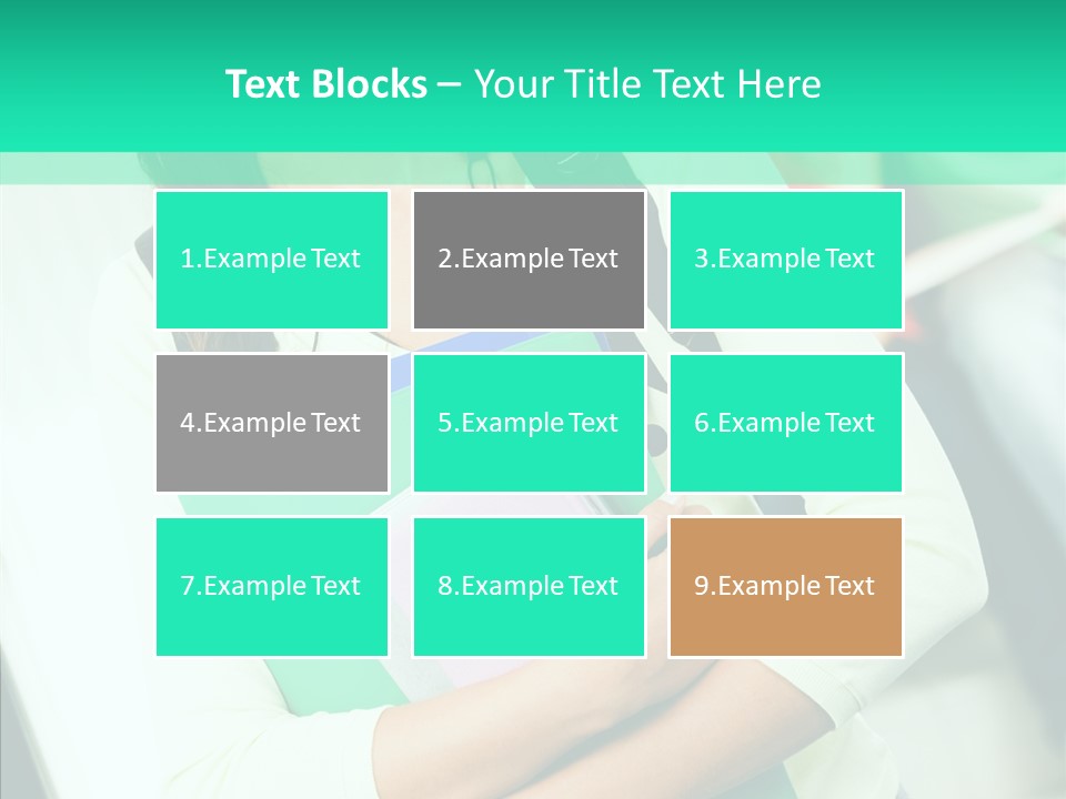 Guy Brunette Woman PowerPoint Template