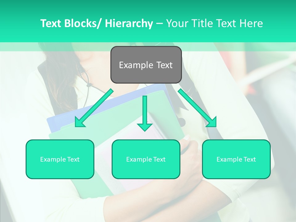 Guy Brunette Woman PowerPoint Template
