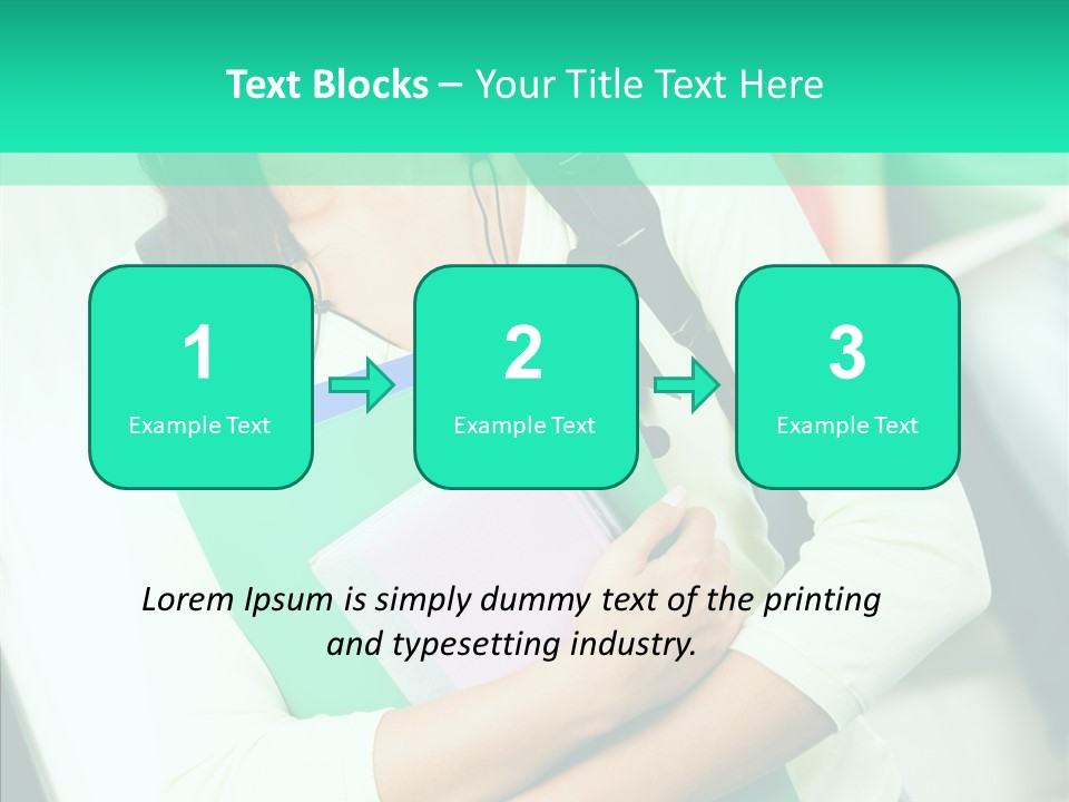 Guy Brunette Woman PowerPoint Template