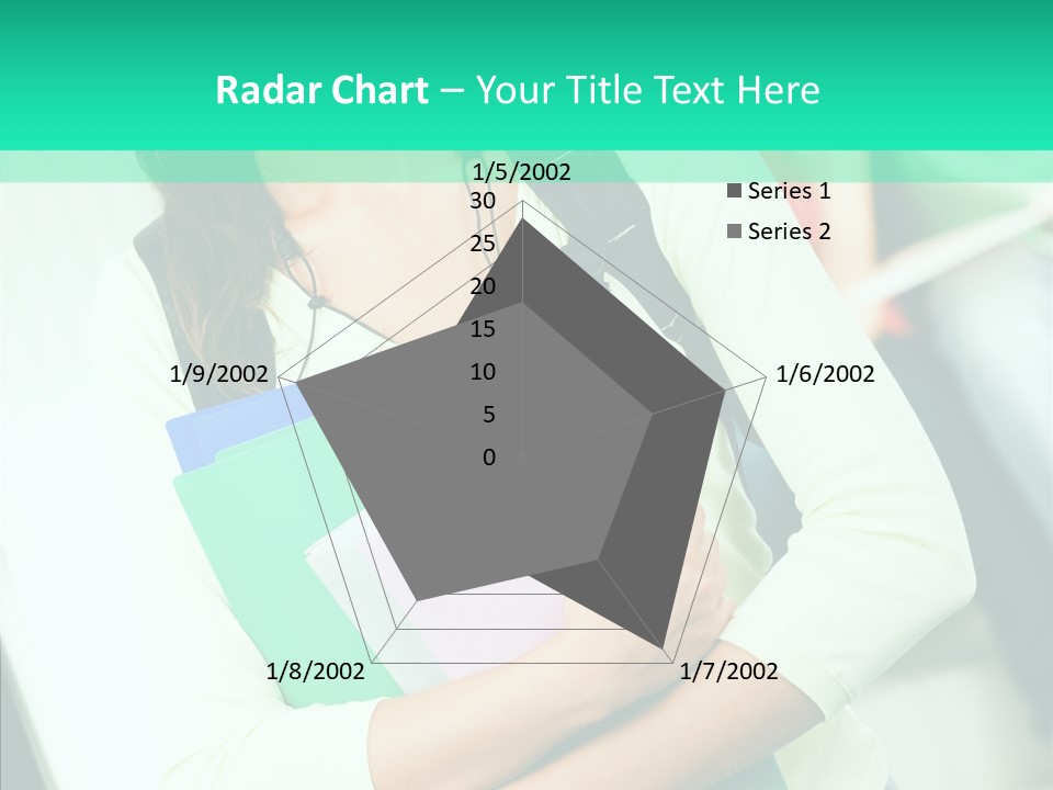Guy Brunette Woman PowerPoint Template