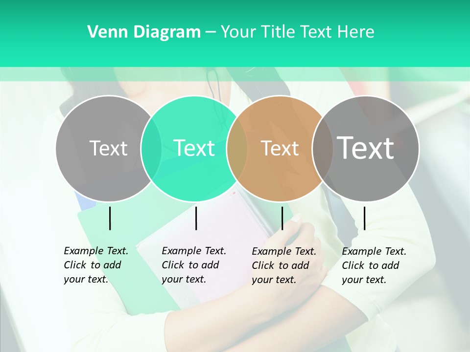 Guy Brunette Woman PowerPoint Template