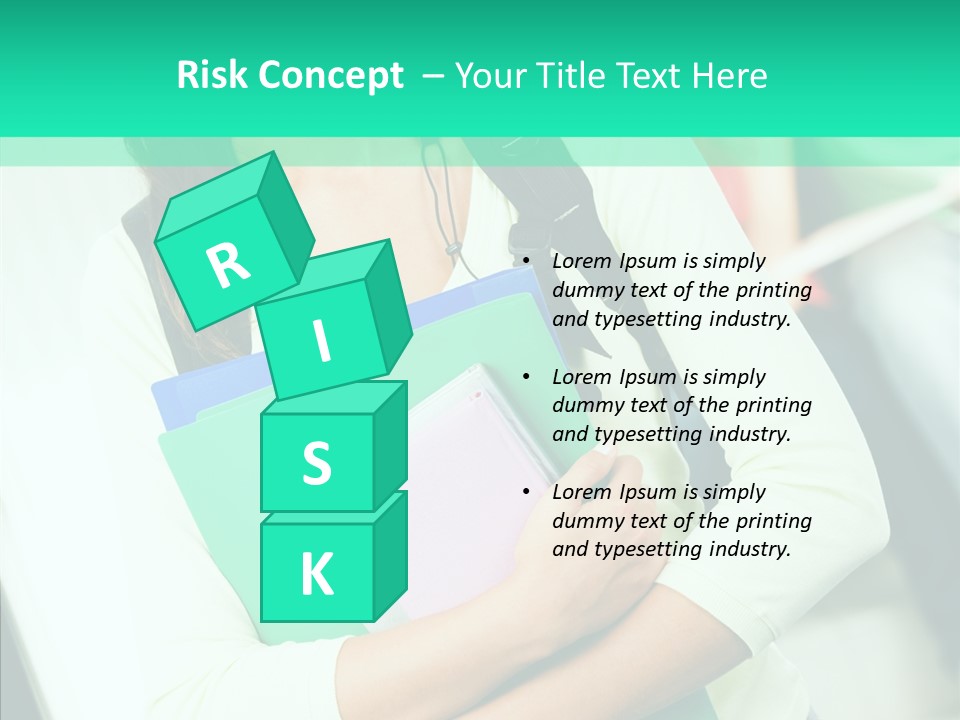 Guy Brunette Woman PowerPoint Template