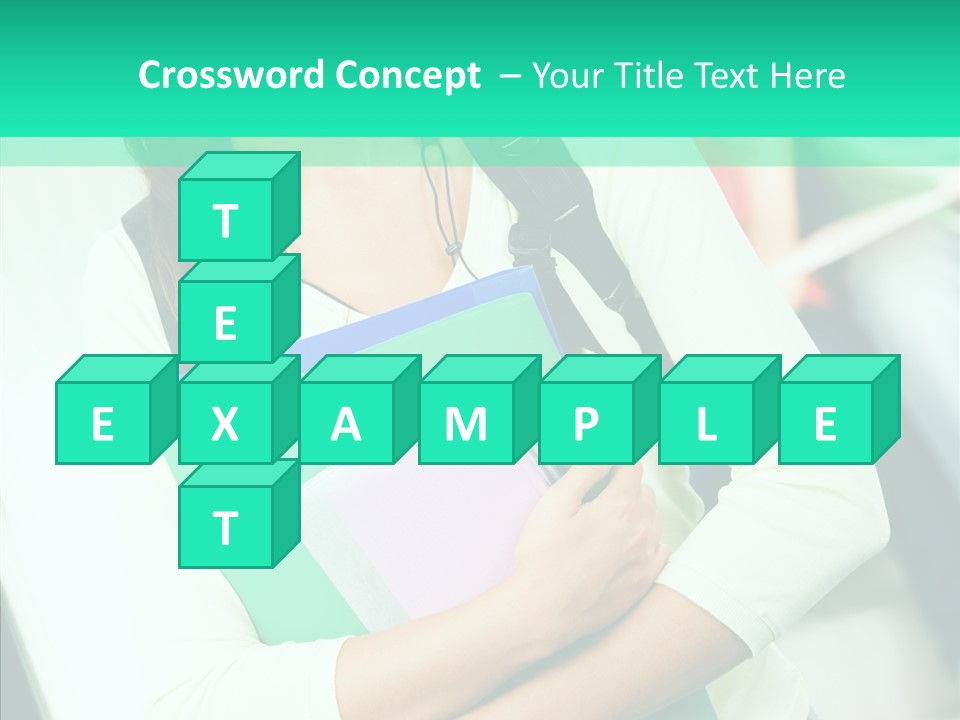 Guy Brunette Woman PowerPoint Template