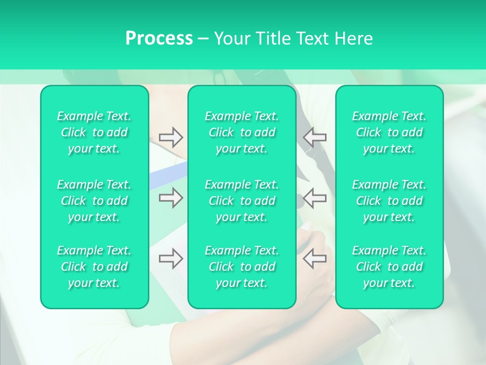 Guy Brunette Woman PowerPoint Template