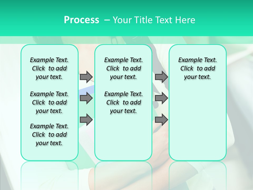 Guy Brunette Woman PowerPoint Template