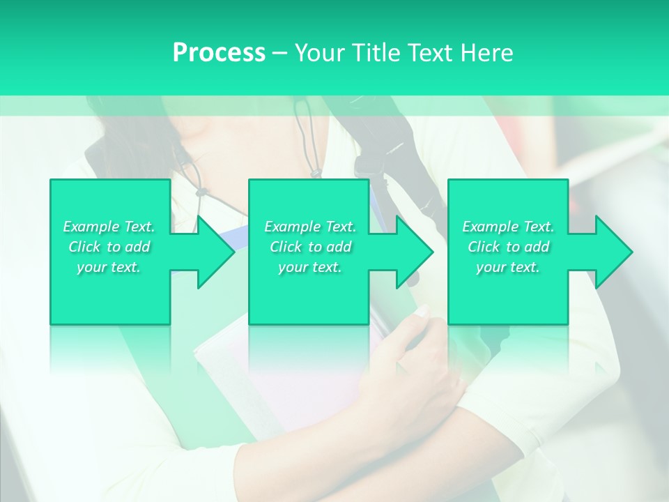 Guy Brunette Woman PowerPoint Template