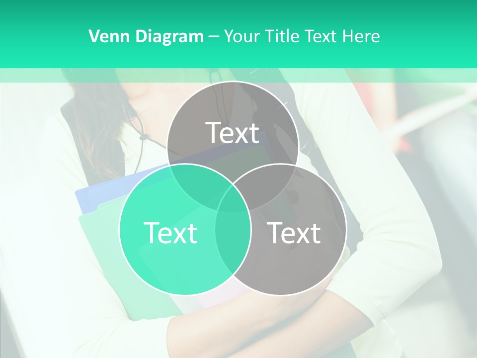 Guy Brunette Woman PowerPoint Template