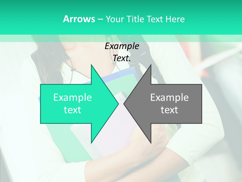 Guy Brunette Woman PowerPoint Template