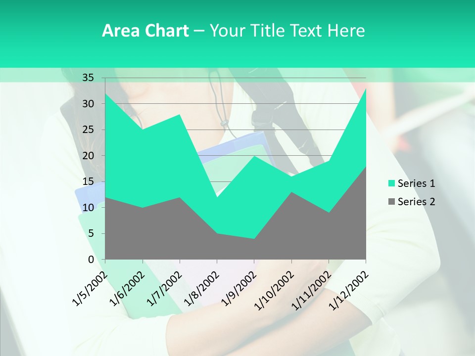 Guy Brunette Woman PowerPoint Template