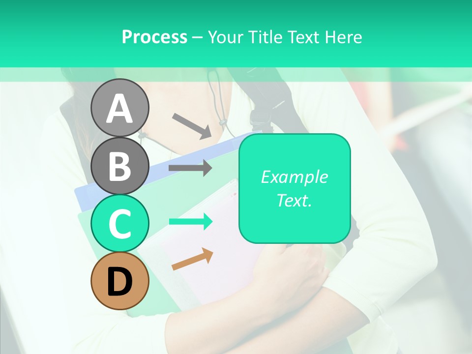 Guy Brunette Woman PowerPoint Template