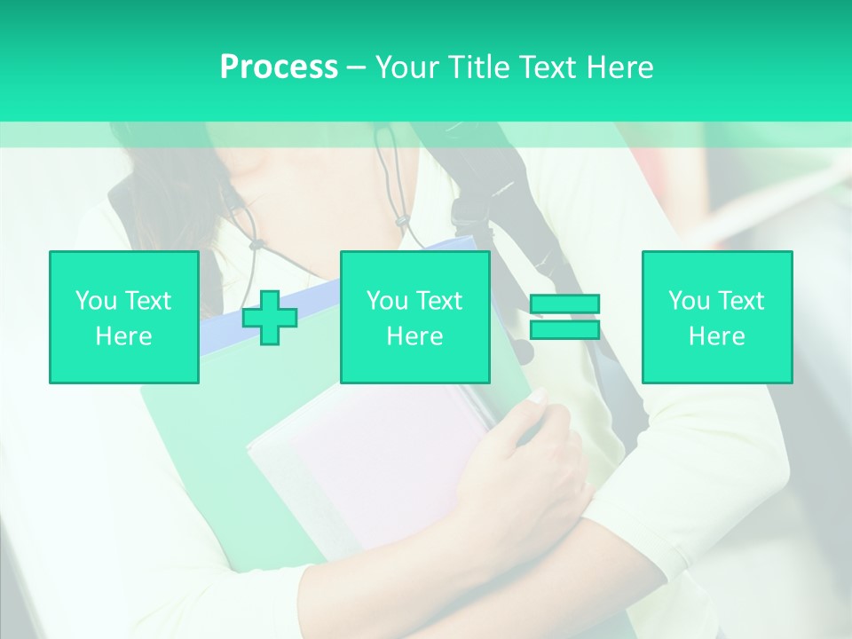 Guy Brunette Woman PowerPoint Template