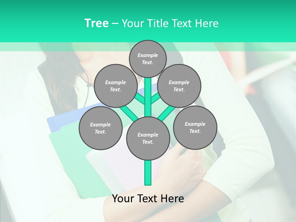 Guy Brunette Woman PowerPoint Template