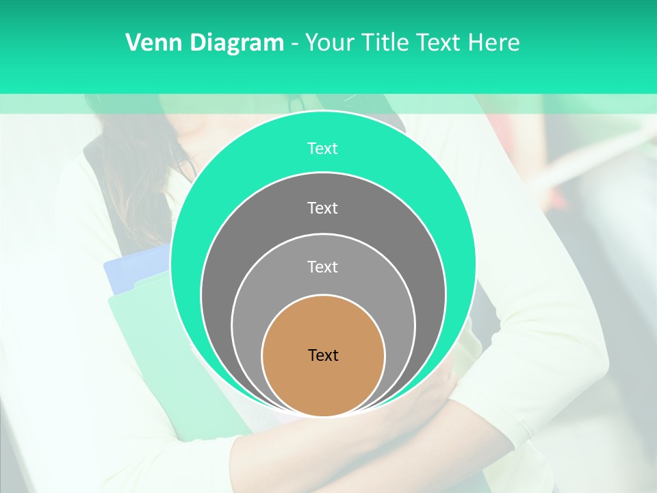 Guy Brunette Woman PowerPoint Template