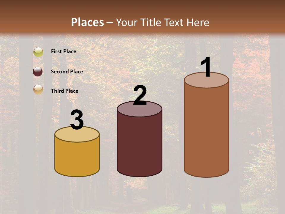 Hiking Peaceful October PowerPoint Template