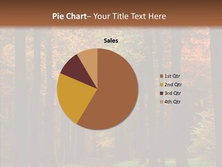 Hiking Peaceful October PowerPoint Template