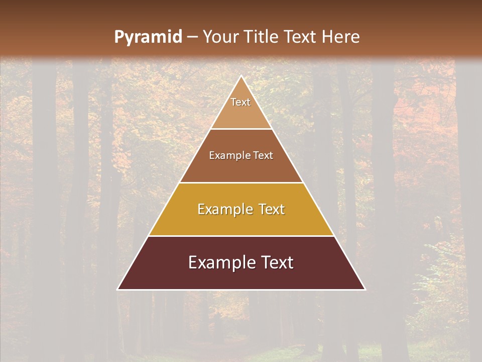 Hiking Peaceful October PowerPoint Template