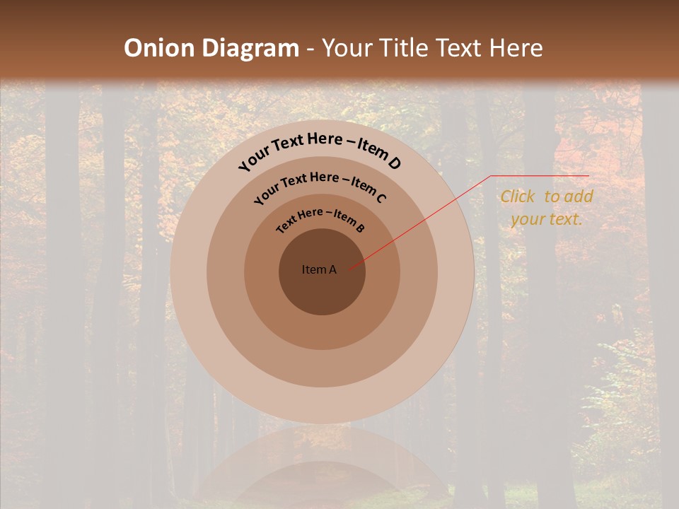 Hiking Peaceful October PowerPoint Template