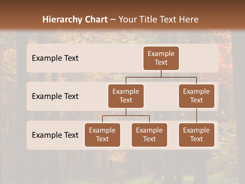 Hiking Peaceful October PowerPoint Template