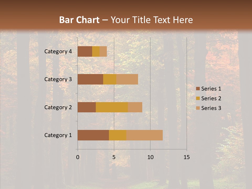Hiking Peaceful October PowerPoint Template