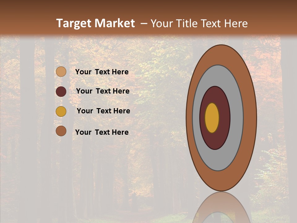 Hiking Peaceful October PowerPoint Template