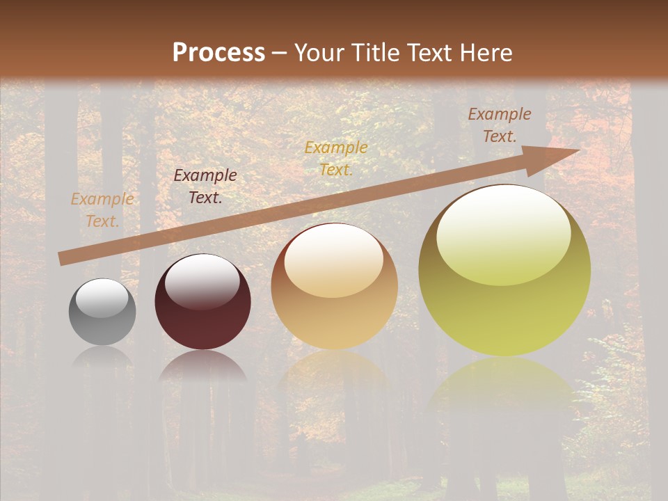 Hiking Peaceful October PowerPoint Template