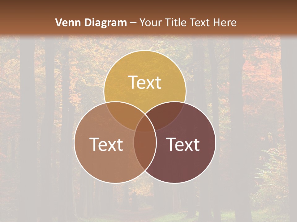 Hiking Peaceful October PowerPoint Template