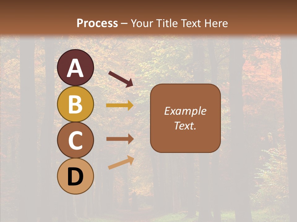 Hiking Peaceful October PowerPoint Template
